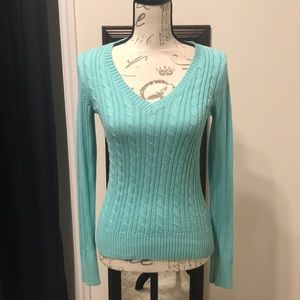 Turquoise sweater